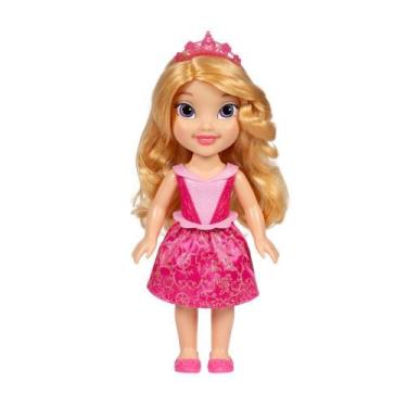 Imagem de Boneca Princesa Disney Aurora Articulada C/Coroa Multikids