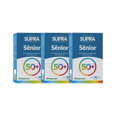 Imagem de Kit 3x Vitamina Supra Sênior 60 cps - HERBAMED