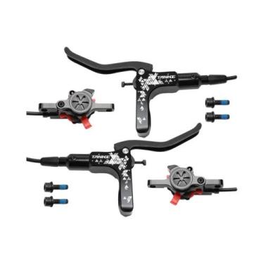 Imagem de Conjunto De Freio Hidráulico TANKE MTB De 160mm Com Duplo Pistão Para 