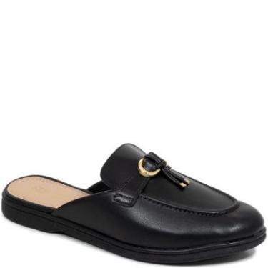 Imagem de Mule Feminino Bico Redondo Laço Sapato Show 843416454-Feminino