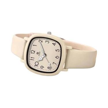 Imagem de Relógio De Pulso Feminino De Silicone Com Quartzo, Relógio Digital Fas