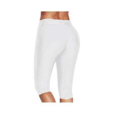 Imagem de Leggings Capri Femininas De Cintura Alta Para Yoga E Treino Sem Bolsos