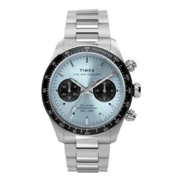 Imagem de Relógio Timex Waterbury Heritage Cronógrafo TW2Y70500 39mm Aço Inox-Masculino