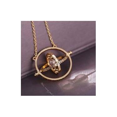 Imagem de Pingente Giratório Vira-Tempo Harry Potter Hermione Cosplay Geek Acess
