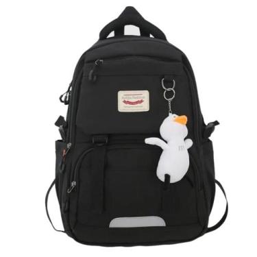 Imagem de Mochila Pequena Feminina Impermeavel Trabalho Academia - Alwy, Preto