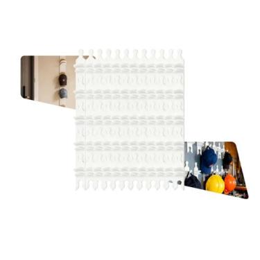 Imagem de Kit 10 Suporte Organizador de Bonés De Parede Vertical Porta Bonés Mod
