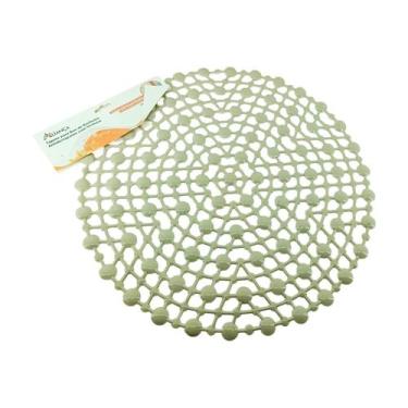 Imagem de Tapete Redondo Para Box de Banheiro 44cm - Aliança