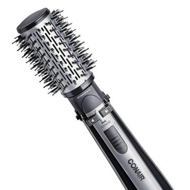Imagem de Escova Secadora Rotativa Diamond Rotating Conair, 220V, Preto e Prata