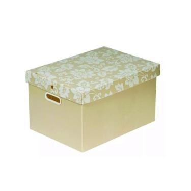 Imagem de Caixa Organizadora Floral Pequena - Polycart