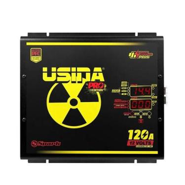 Imagem de Fonte Carregador Usina 120A Pro Edition PFC 12v Full Range Bivolt