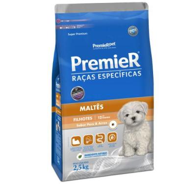 Imagem de Ração Premier Raças Específicas Para Cães Maltês Filhotes Sabor Peru e