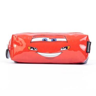 Imagem de Estojo Escolar Masculino Carros Vermelho - Disney, U