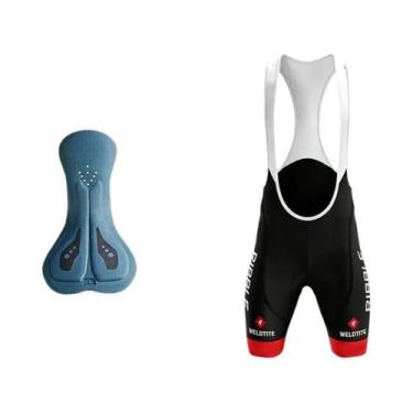 Imagem de Shorts De Ciclismo Masculinos De Verão Para MTB Com Almofada De Gel Du