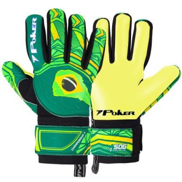 Imagem de Luva de Goleiro Poker Championship II New, Verde, 10
