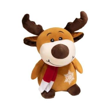 Imagem de Boneco De Pelúcia Macio De 23cm Para Árvore De Natal: Boneco De Gengib