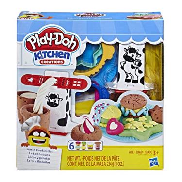 Imagem de Play-Doh, Kit Leite e Biscoitos, Cores variadas