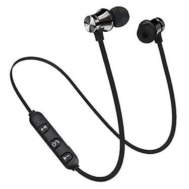 Imagem de Fones de ouvido sem fio Bluetooth com capa de carregamento Fones de ouvido à prova d'água Fones de ouvido estéreo 3D Fones de ouvido intra-auriculares Microfone integrado Controle