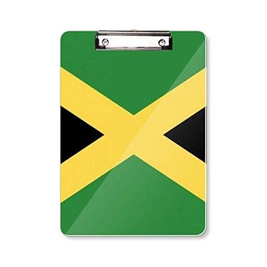 Imagem de Jamaica Bandeira Nacional América do Norte Country Prancheta Pasta de Escrita Placa de Apoio A4