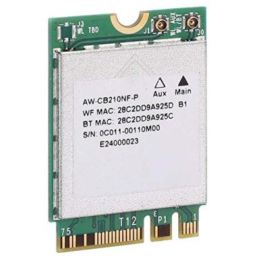 Imagem de cigemay Placa de rede, placa de rede de banda dupla 2,4 GHz + 5 GHz, placa de rede sem fio WiFi AC Interface NGFF