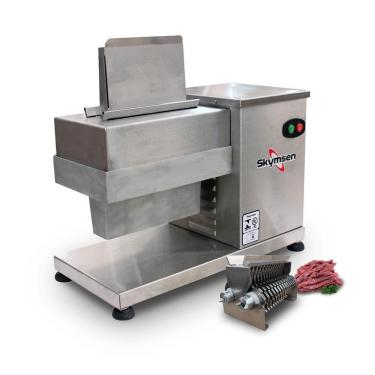 Imagem de Amaciador de Carne Inox Profissional ABS-HD com Kit Strogonoff Iscas de Carne 12mm 220V - Skymsen