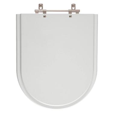 Imagem de Assento Sanitario Poliester Luna Cinza Claro para vaso Icasa