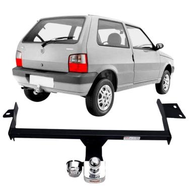 Imagem de Engate Reboque Rabicho Fixo Uno 2000 a 2003 450Kg