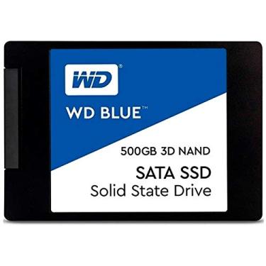 Imagem de SSD WD Blue 2.5´ 500GB SATA III 6Gb/s Leituras: 560MB/s e Gravações: 530MB/s - WDS500G2B0A