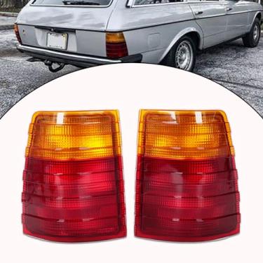Imagem de JESYMBX Para Mercedes Benz W123 1976-1984 Luz traseira de freio de parada luzes de sinalização esquerda e direita