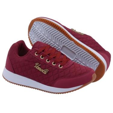 Imagem de tenis femenino vanelii confortavel (36, bordo)