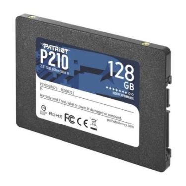 Imagem de SSD Patriot P210 SATA 3 128GB 2,5 polegadas - P210S128G25, 128 gb, 2,5