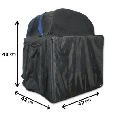 Imagem de Mochila Para Motoboy Entregadores Bag com Isopor 45 Litros - Bag Lev