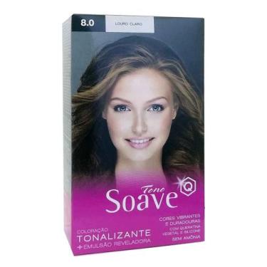 Imagem de Coloração Tonalizante Tono 8.0 Louro Claro - Soave Capelli