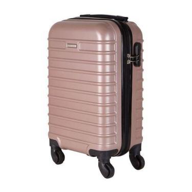 Imagem de Mala de bordo capacidade 10kg para viagem - Ultra Leve, Rosé