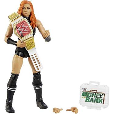 Imagem de WWE Becky Lynch Elite Collection Action Figure, 6-in/15.24-cm Posable Collectible Gift for WWE Fans Ages 8 Years Old & Up