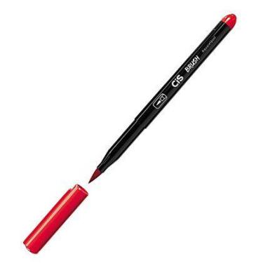 Imagem de Caneta Ponta Pincel Brush Pen Aquarelável (Marcador Artístico) CIS, CE