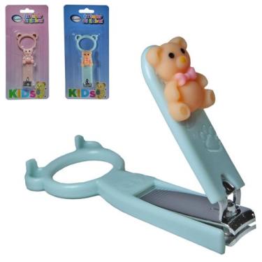 Imagem de Cortador de unha de inox infantil urso 7,9cm - INTERPONTE