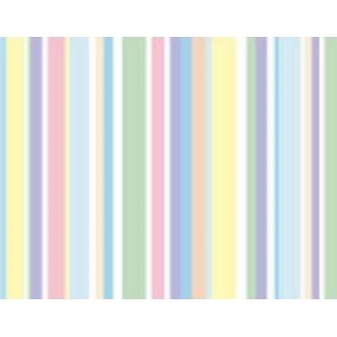 Imagem de Papel de Parede Adesivo Listrado Arco-Iris LT138 3METROSX57CM - IC DEC