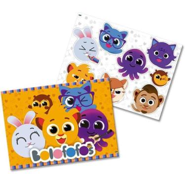 Imagem de Kit Decorativo Festa Bolofofos - 01 unidade - Festcolor - Rizzo Festas