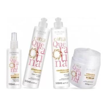 Imagem de Kit Capilar Carga De Queratina Cabelos Danificados Facinatus