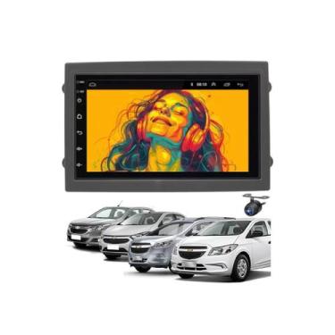 Imagem de Kit Central Multimídia Android COBALT/ONIX/SPIN/PRISMA 2012 a 2019 - 7