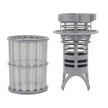 Imagem de Filtro de Malha de Drenagem da Máquina de Lavar Louça para 00645038 00651097 1560725 Bomba de Circulação ABS Micro Filtro Fácil de Instalar
