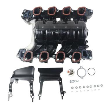 Imagem de Coletor de admissão do motor AP03 com termostato e juntas compatível com Lincoln Town Car compatível com Mercury Grand Marquis compatível com 4.6L F6SZ9424AA