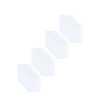 Imagem de YESSART Envelopes plásticos transparentes verticais 22 x 30 cm, suporte para armazenamento de arquivos de documentos, pacote com 40, fecho de gancho
