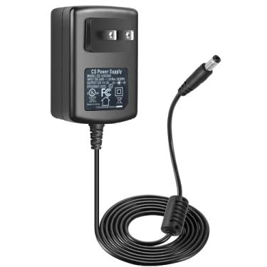 Imagem de Tonton Adaptador de fonte de alimentação CA 100-240V para DC 12V 2A, plugue de 5,5 mm x 2,1 mm, adaptador CA DC 12V cabo de alimentação para faixa de luz LED, roteador, monitor, DVR, NVR, câmera CCTV,