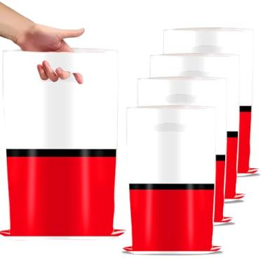 Imagem de OU RUI 50 peças de sacos de presente de festa de desenho animado suprimentos de festa de aniversário bola de desenho animado presente de festa sacos de doces