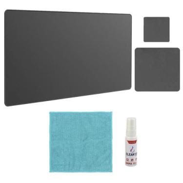 Imagem de Kit Mousepad 43x30  20x20 e Spray Limpeza De Setup Notebook Gamer - M3