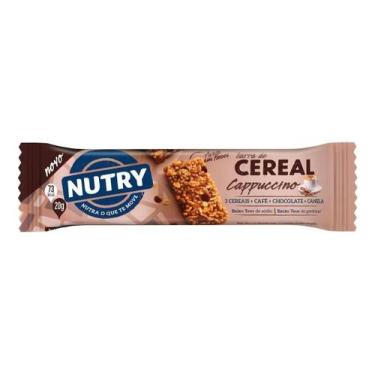 Imagem de Kit c/ 6 Barra Cereal Nutry Sabor Cappuccino 20g