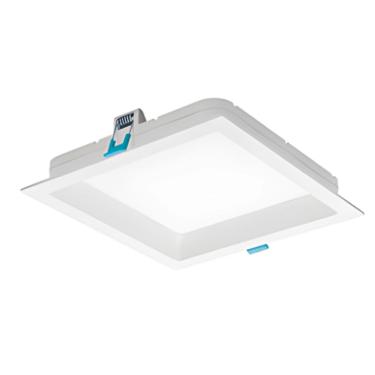 Imagem de Plafon De Led Deep Quadrado Recuado 18W  Branco Frio - Branco - Delis