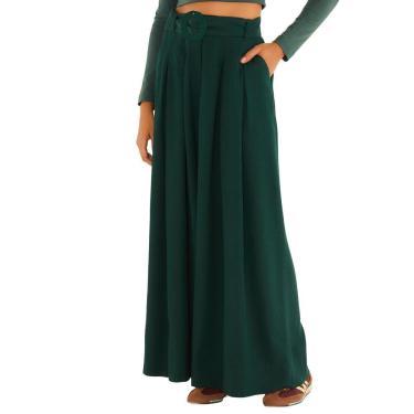 Imagem de Calça Farm Rio Pantalona Pregas-Feminino