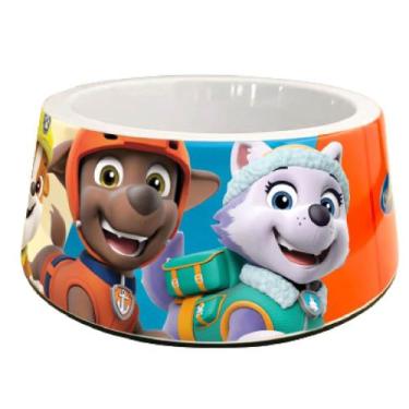 Imagem de Comedouro Paw Patrol Laranja Tamanho P - 70815 - CHALESCO